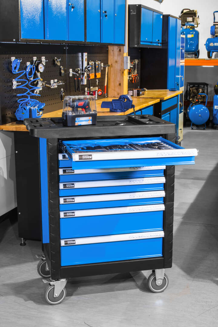 Güde Werkstattwagen Premium GWSP 07 250-tlg.